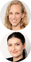 Daniela Botz und Karoline Friese